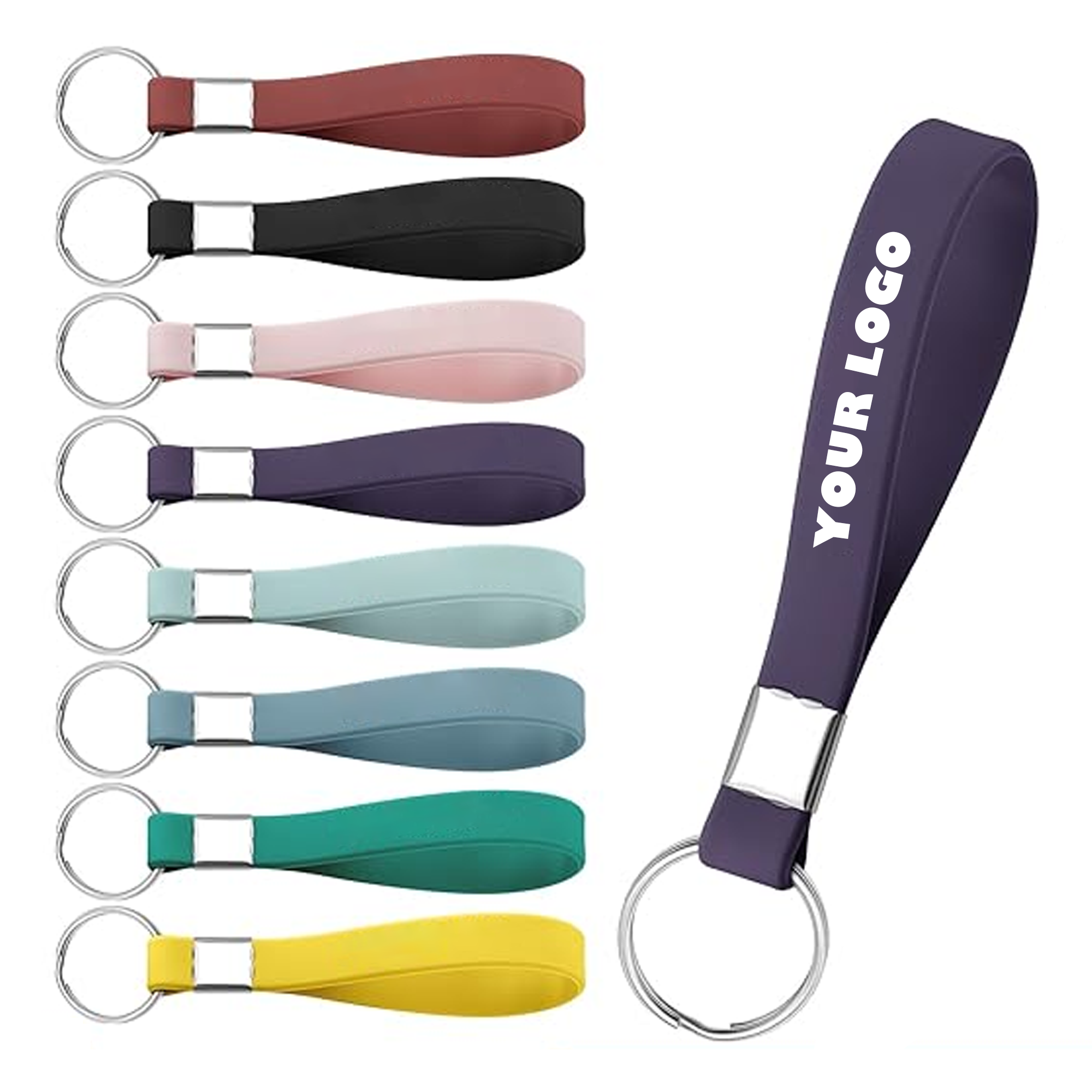 Personalized Silicone Keychain Accessories And Pendants 4