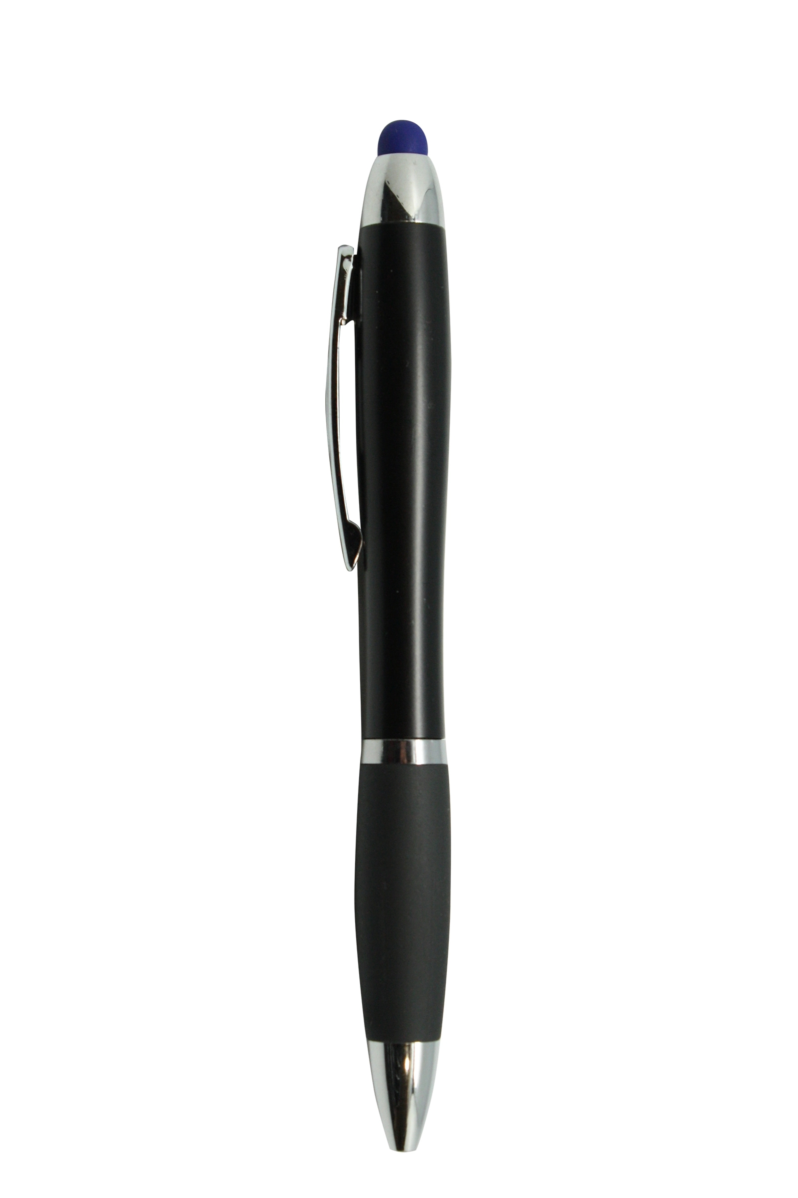 Curvy Plastic Stylus Pen w/Light UP Engraving 13