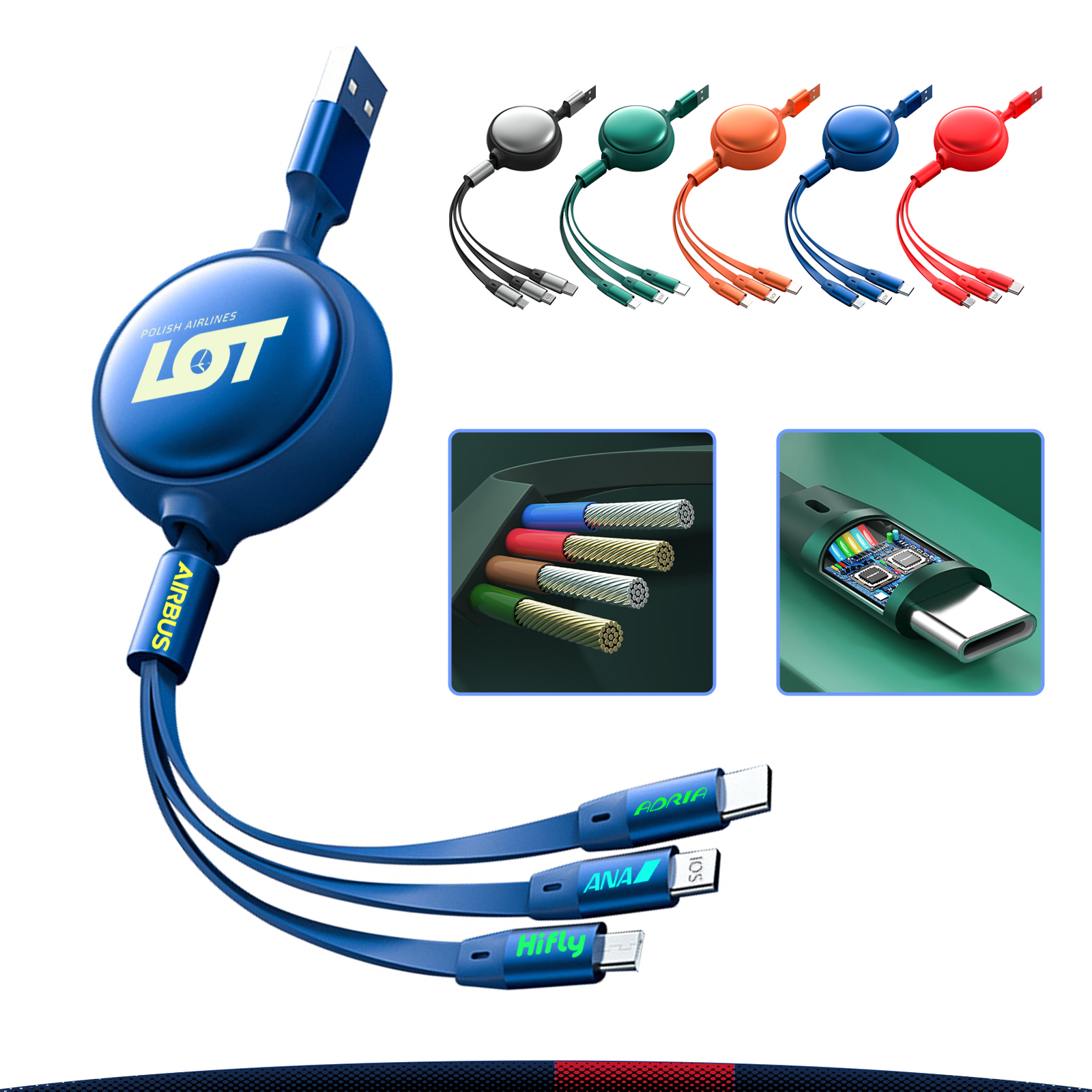 Uzi 3in1 Charging Cable 5