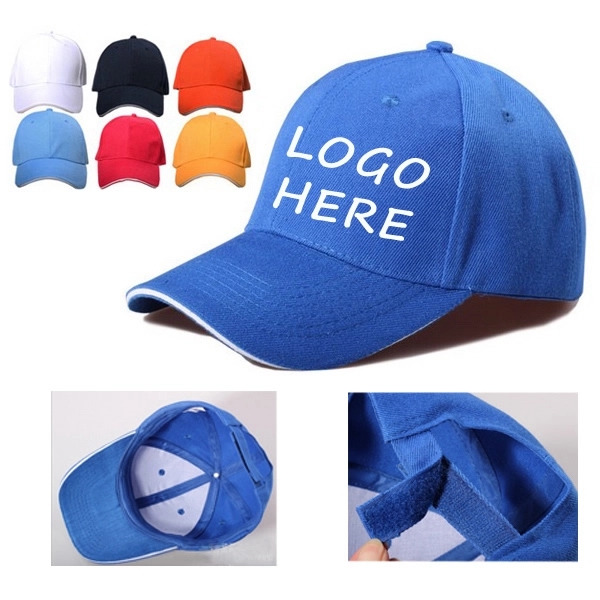 Six Panel Style Cotton Baseball Caps 7