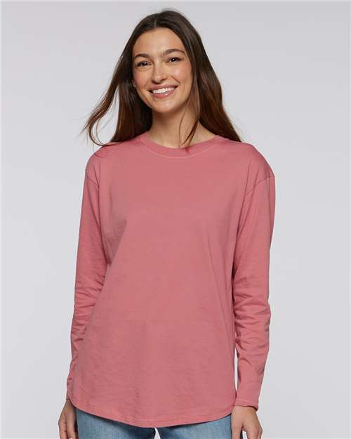 Women's Fine Jersey Long Sleeve Tee - 3508 38
