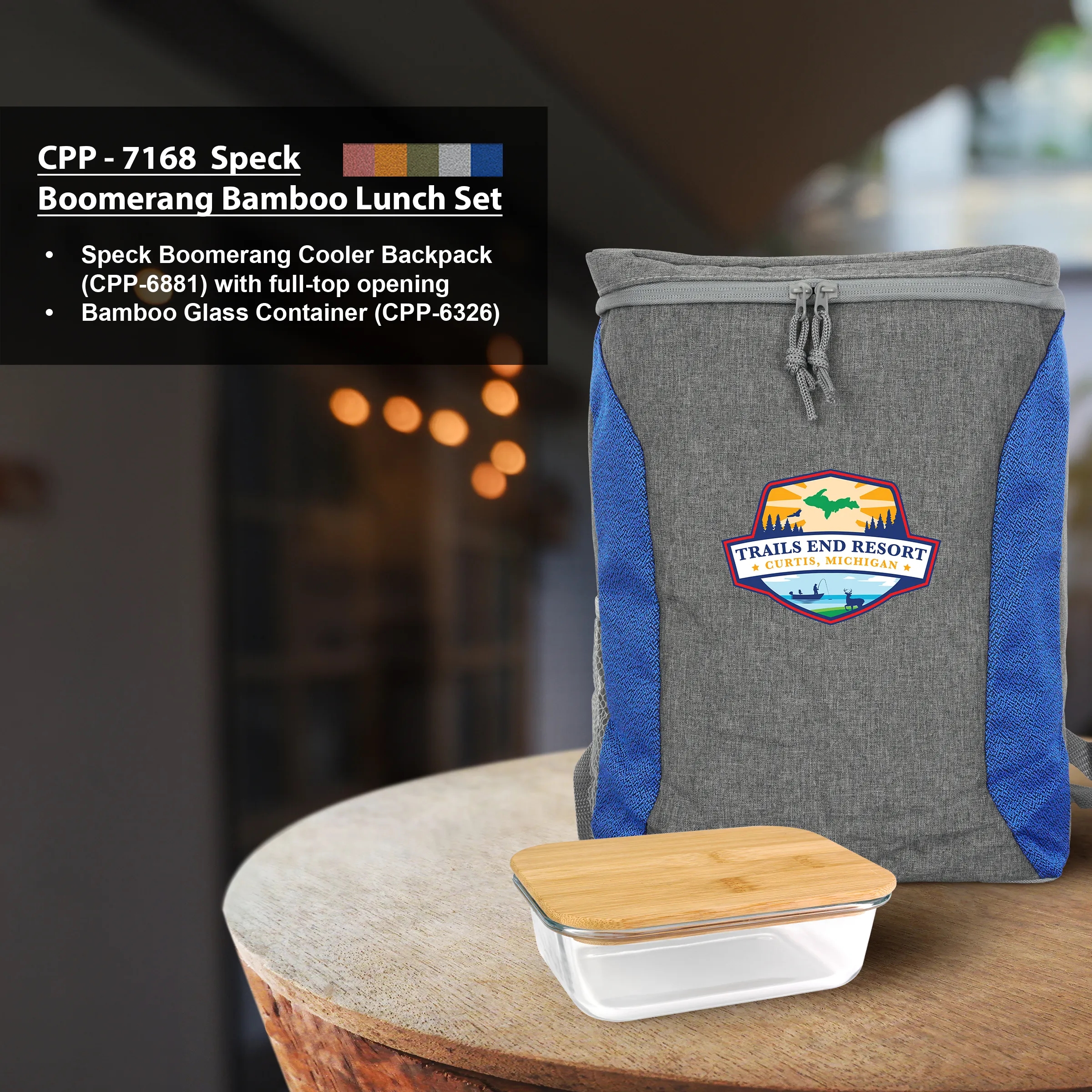 Speck Boomerang Bamboo Lunch Set 12