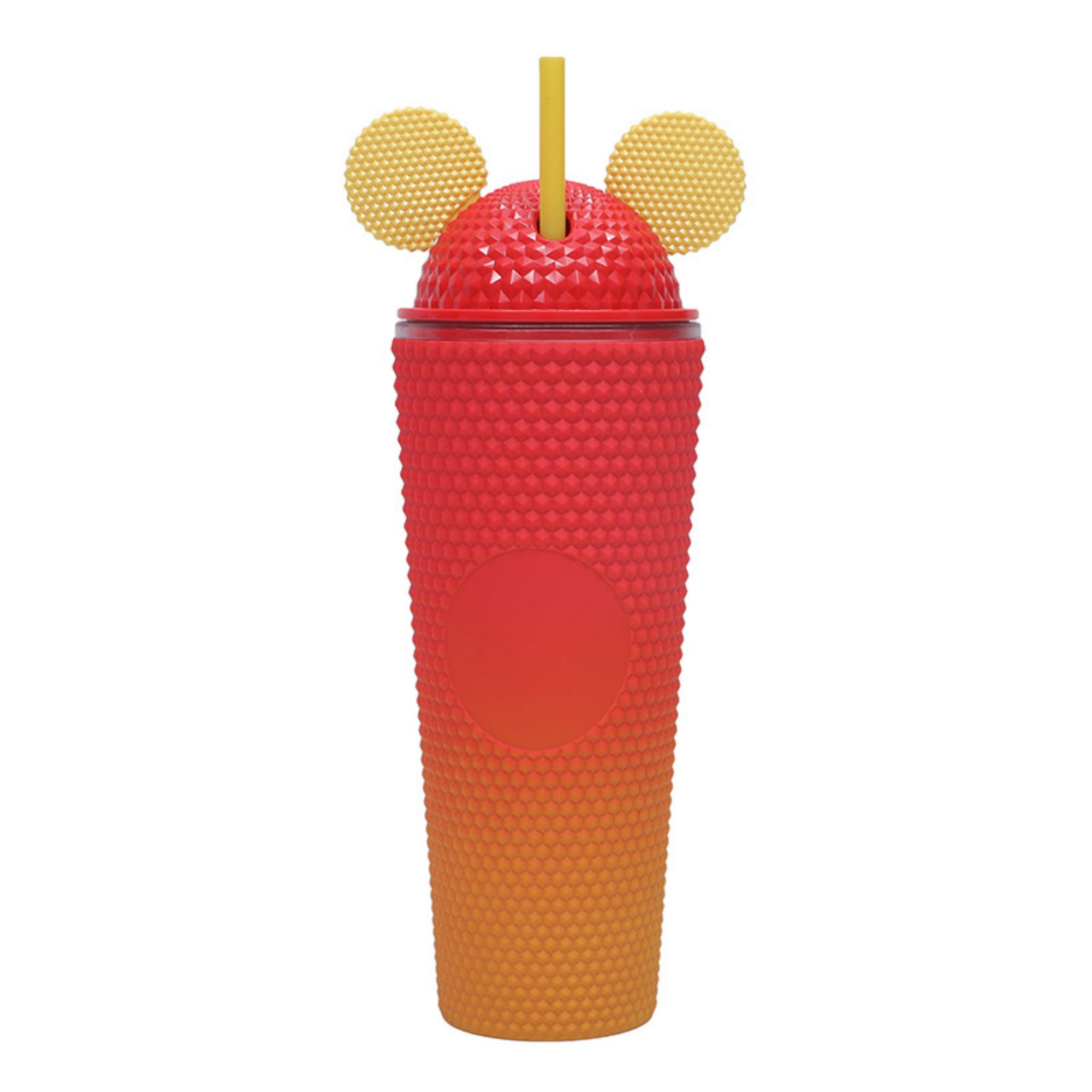 24 oz Gradient Durian Cup With Cat Earmuffs 3