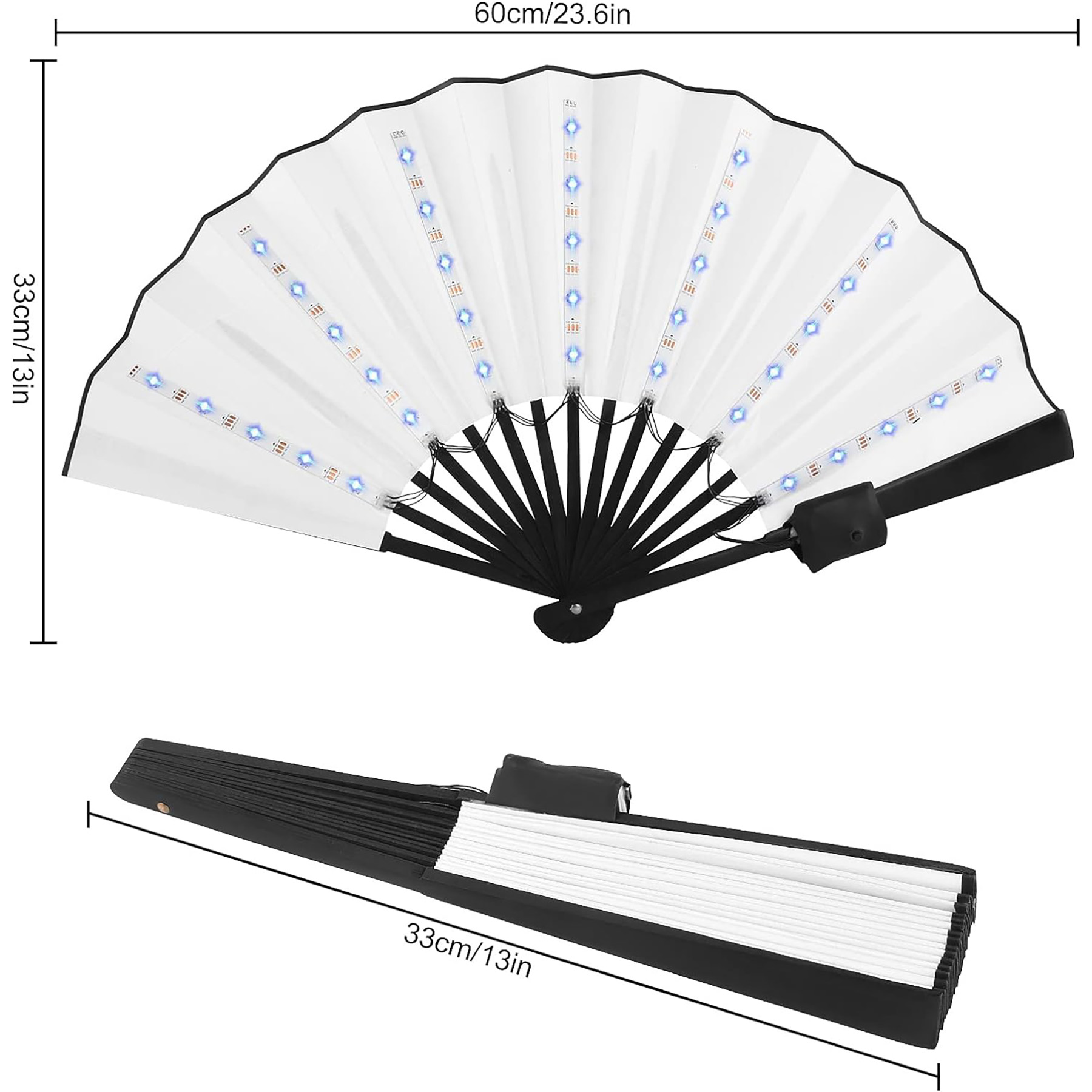 Party LED Glowing Colorful Fan 4