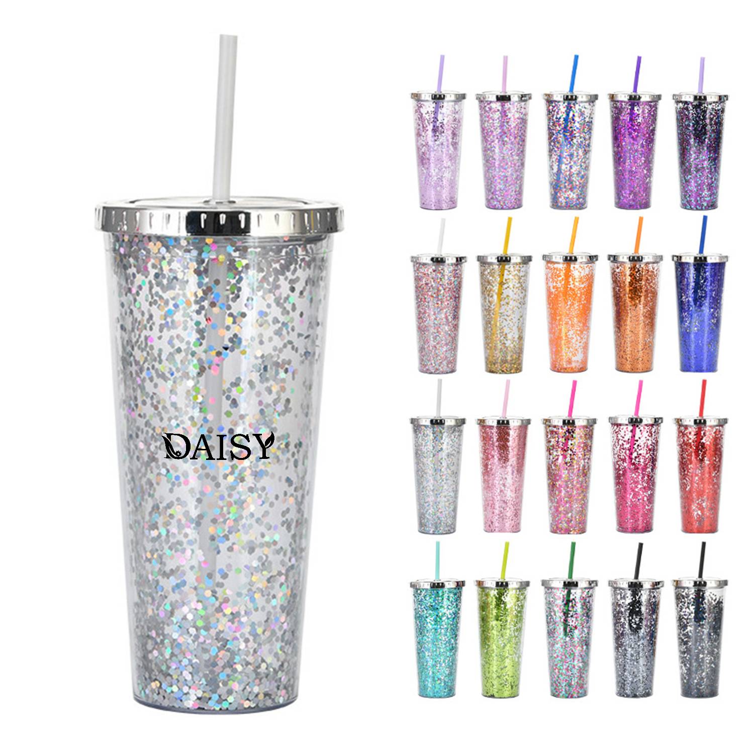 24oz Double Wall Insulated Tumbler Cup 1