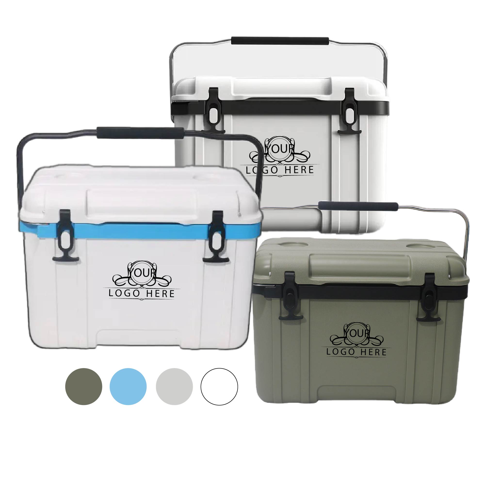 Portable Food Cooler Storage Box 26L 1