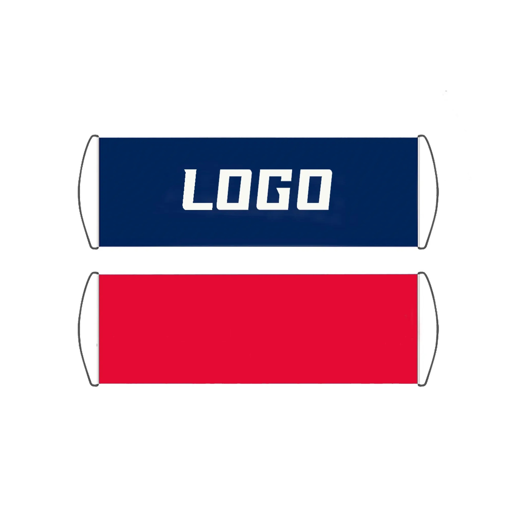 Full Color Rolling Banner Hand Flag MOQ50pcs