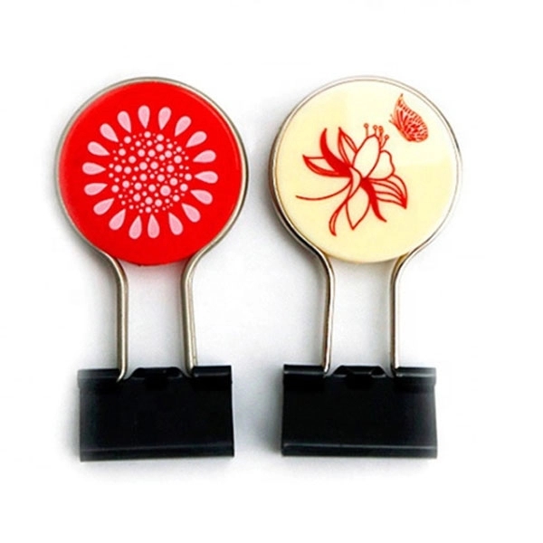 Round shaped Metal Binder Clips 3