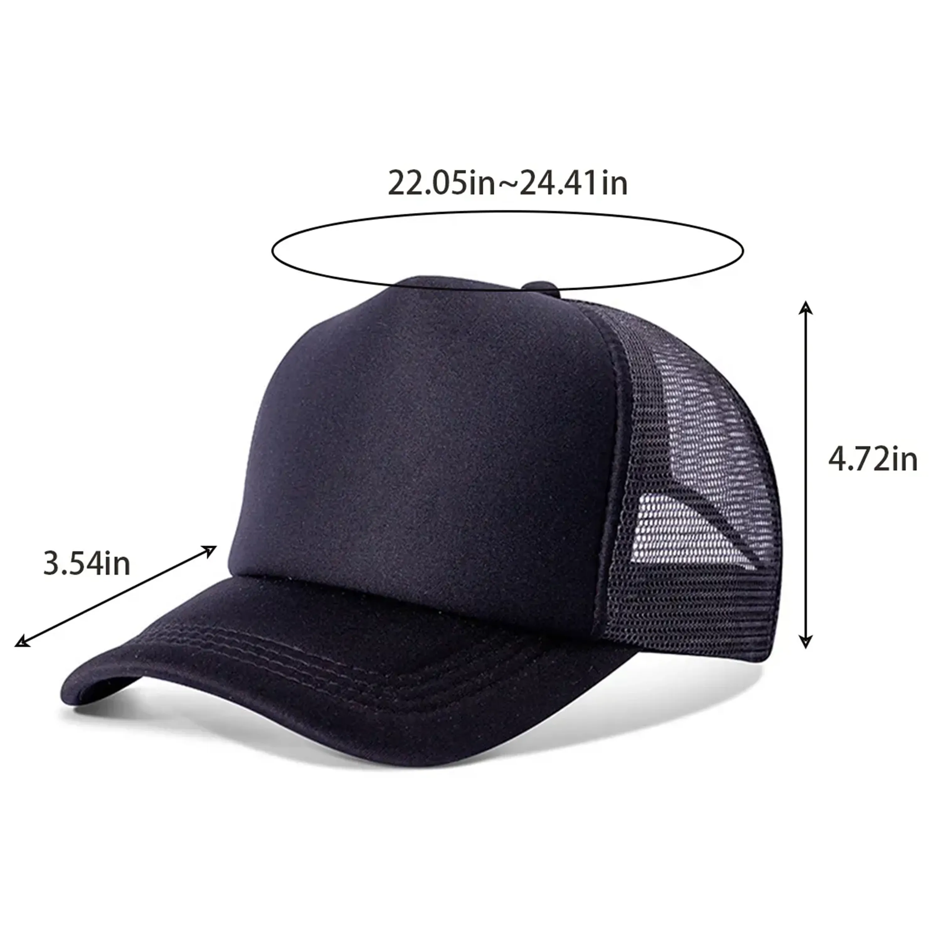Adjustable Breathable Mesh Trucker Hat 6