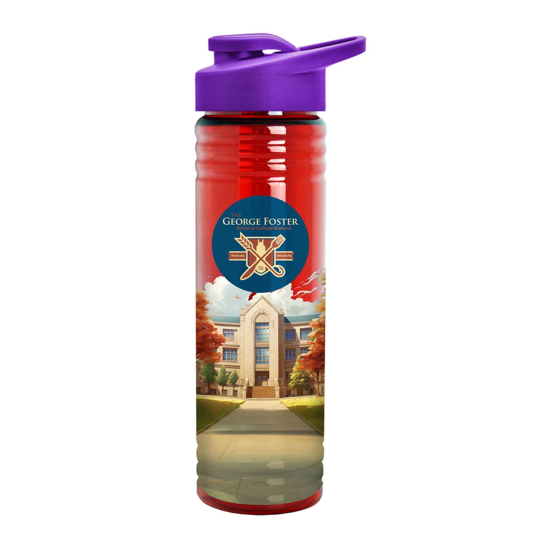 Garyline® Slim Fit Bottle with Drink-Thru Lid - 24 oz. 327
