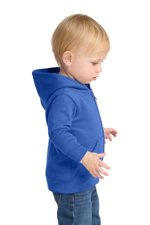 Port & Co Infant Core Fleece Full-Zip Hooded Sweatshirt. CAR78IZH 33