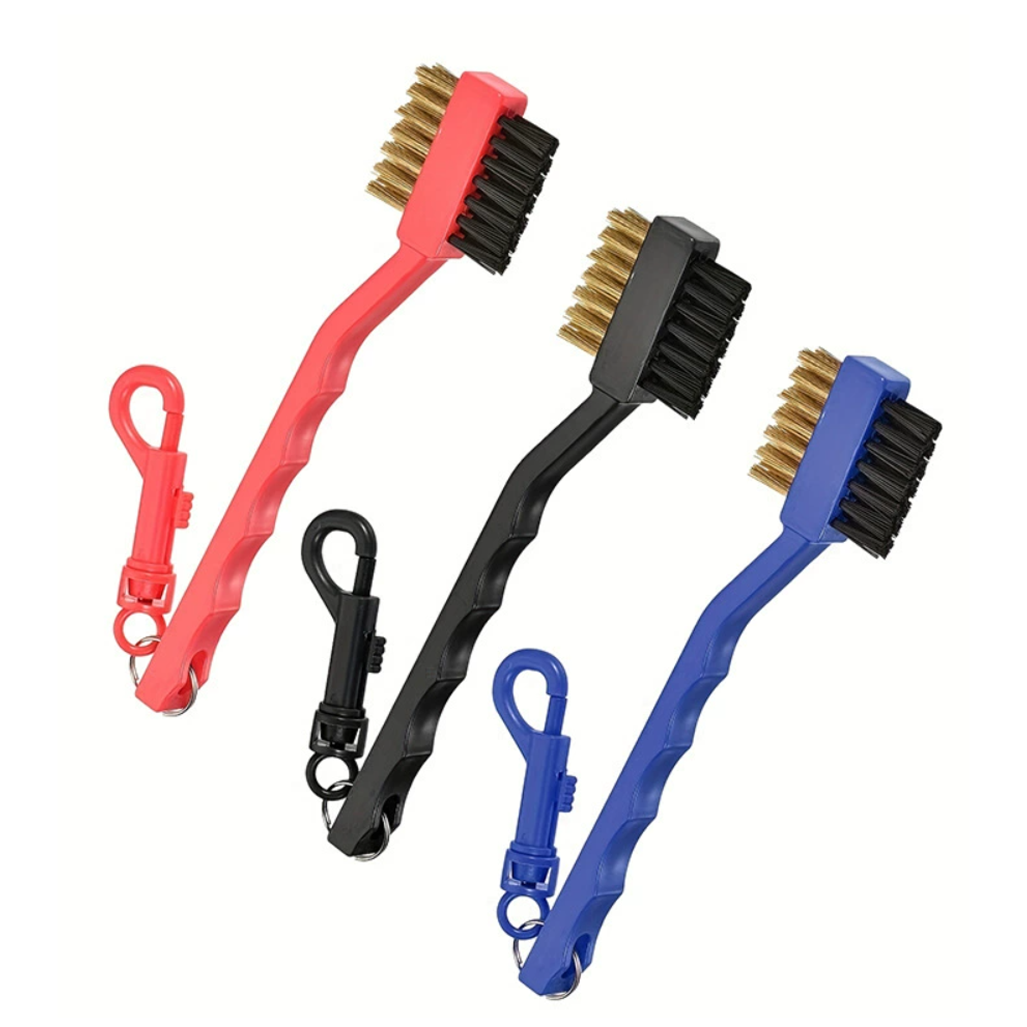 Golf Brush with Retractable Clip 2