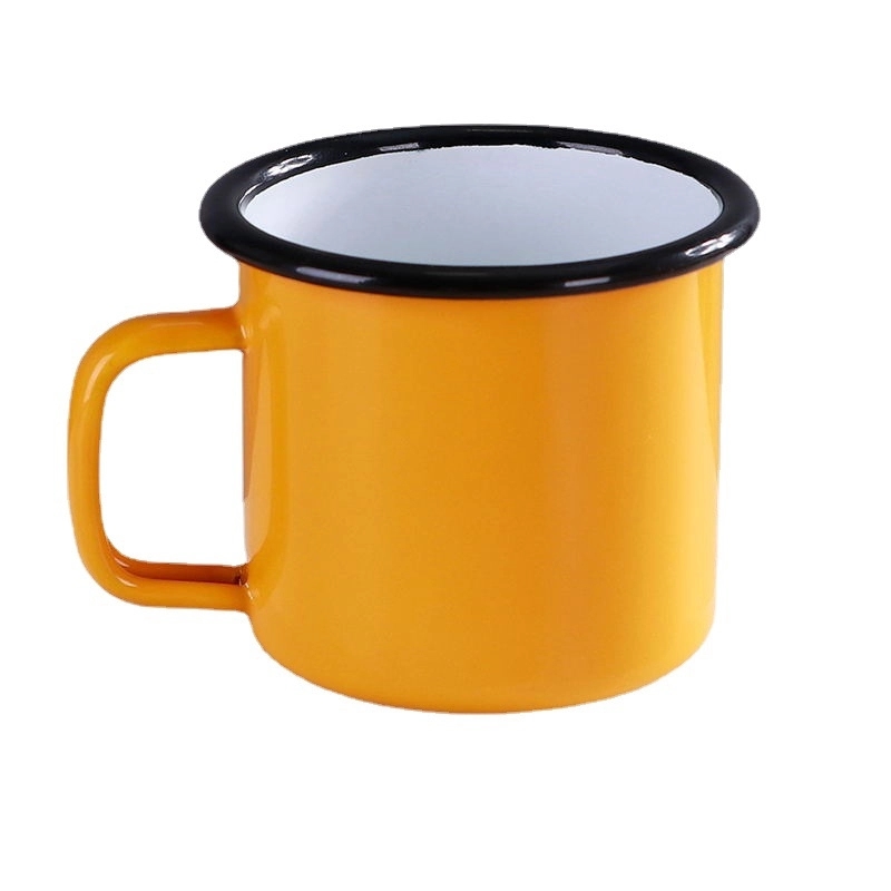 12oz Enamel Coffee Camping Mug 9