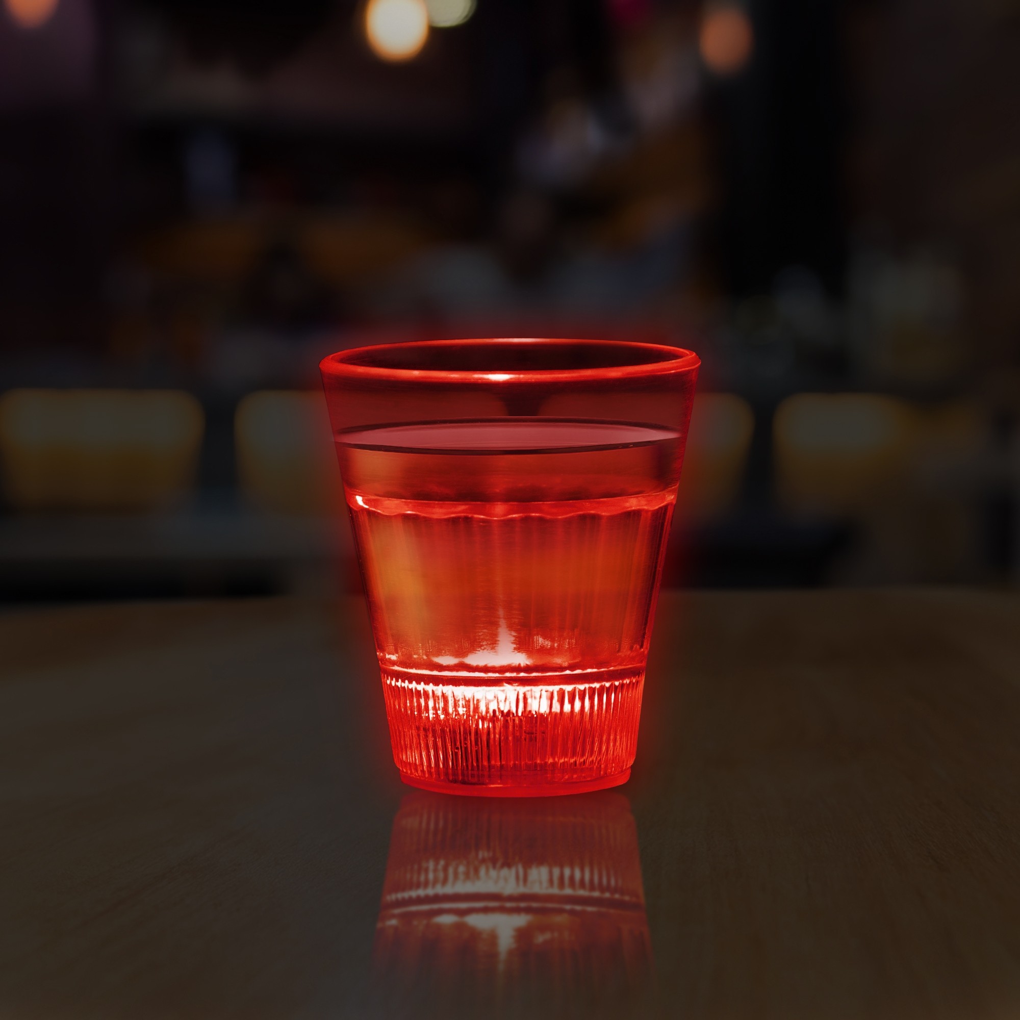 Light Up Red Shot Glass(Pad Print) 3