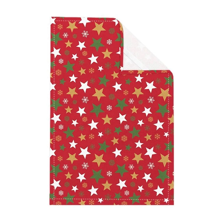 45%Cotton and 55%Linen Printed Tea Towel 2