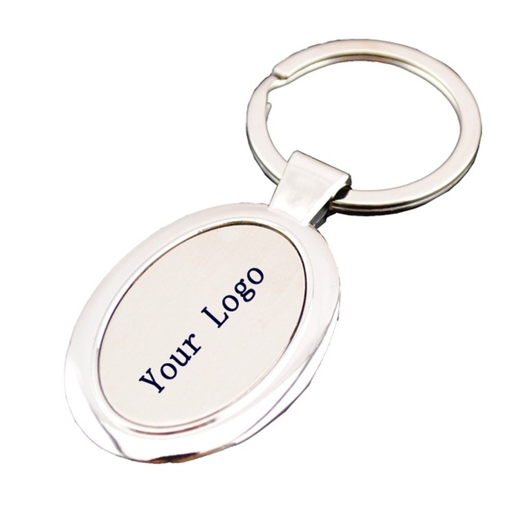Metal Key Chains Print Logo 2