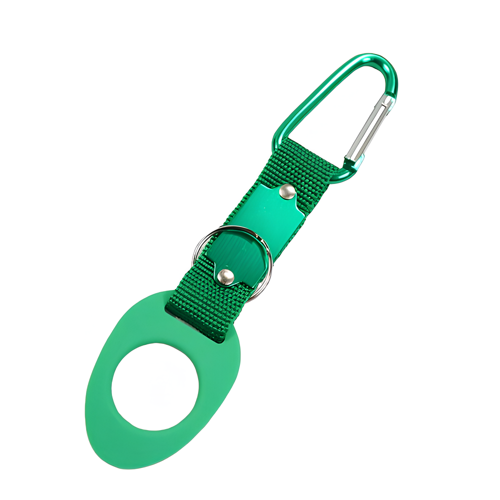 Strap Bottle Holder W/ Key Tag & Carabiner 4