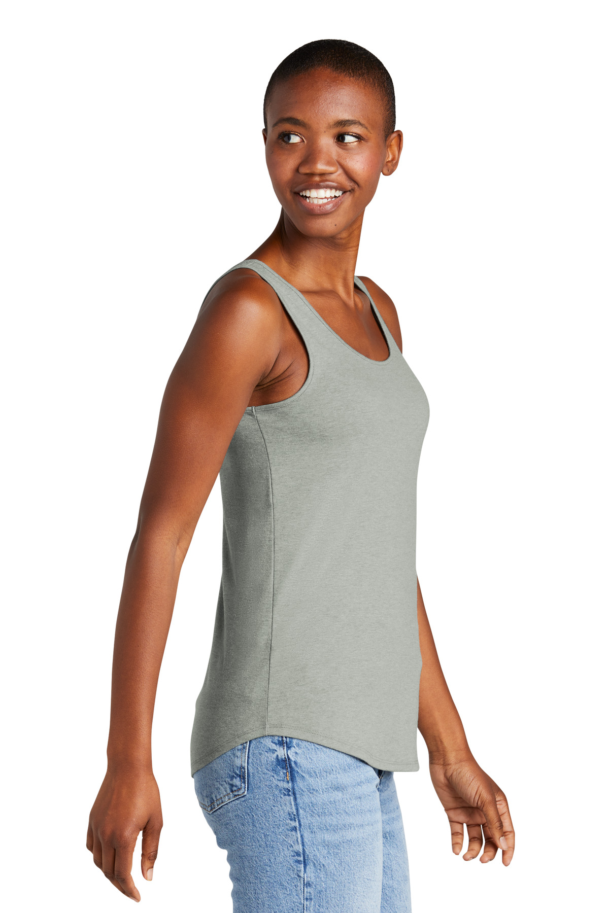 District Women's Perfect Tri Relaxed Tank DT151 72