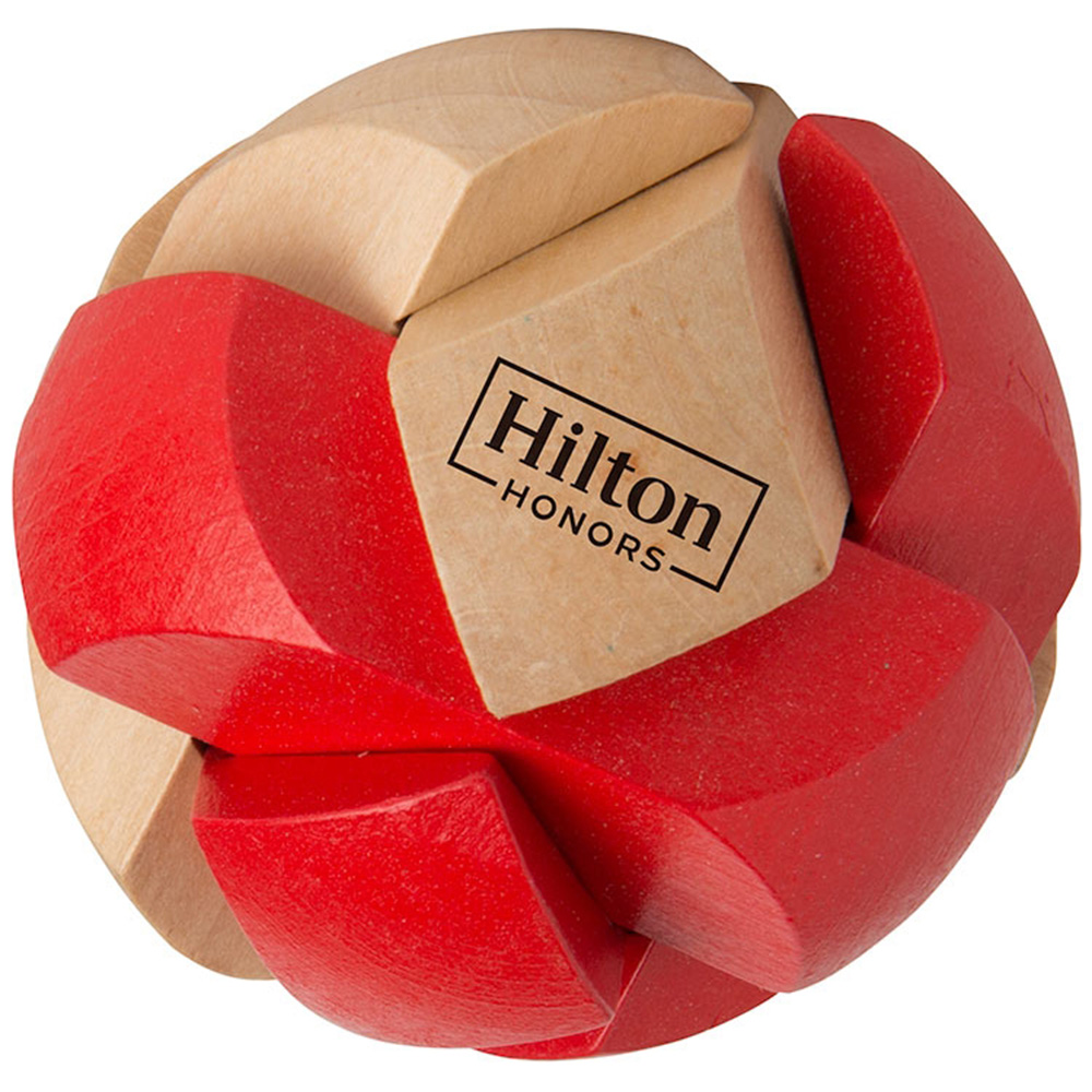 Wooden Soccer Ball Puzzle 4
