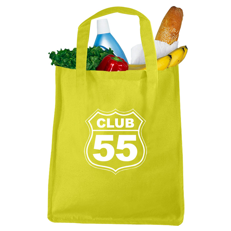 Canvas Book Bag, custom tote bag with logo imprint 3