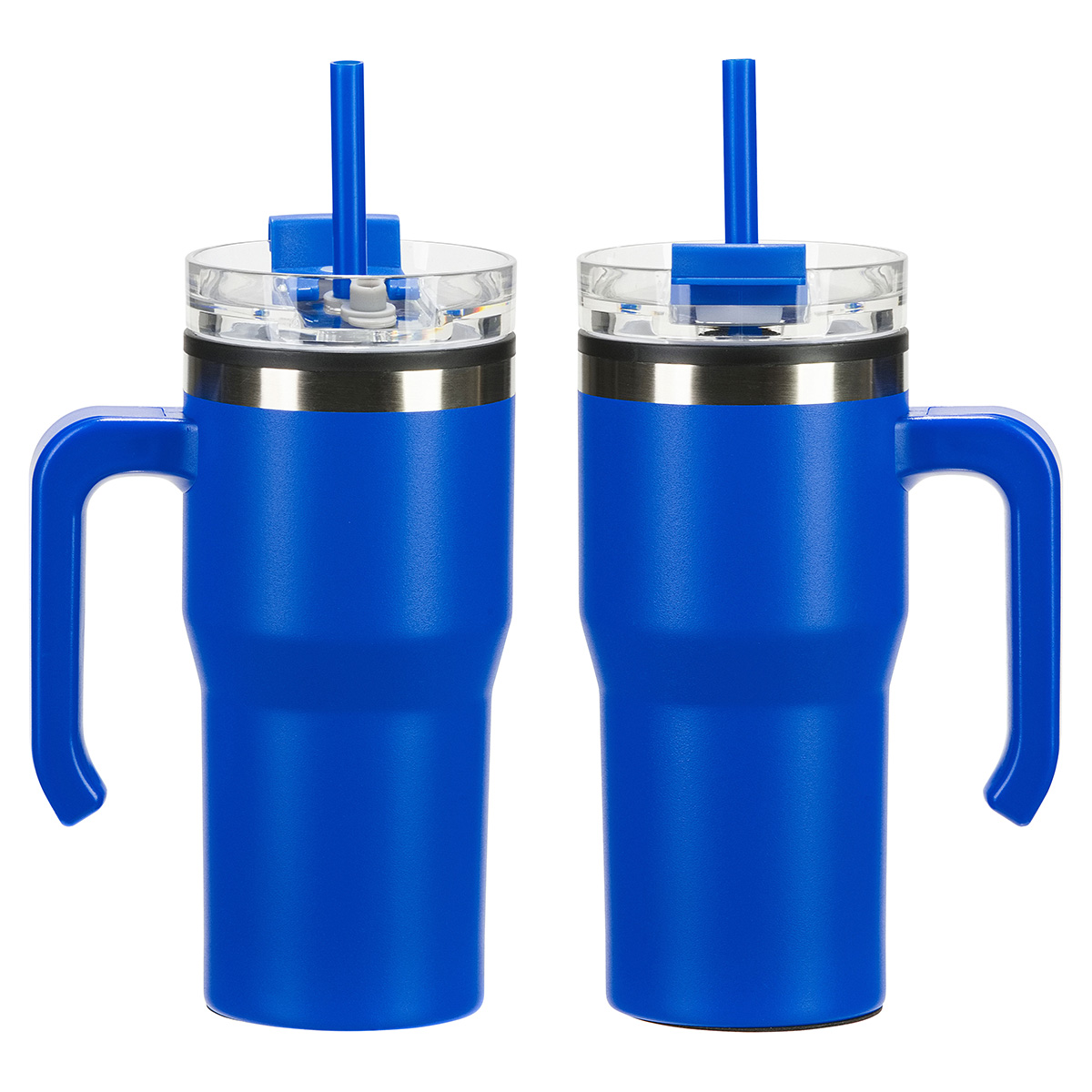 Outback 20 oz Stainless Steel/Polypropylene Mug with Lid and Straw 37