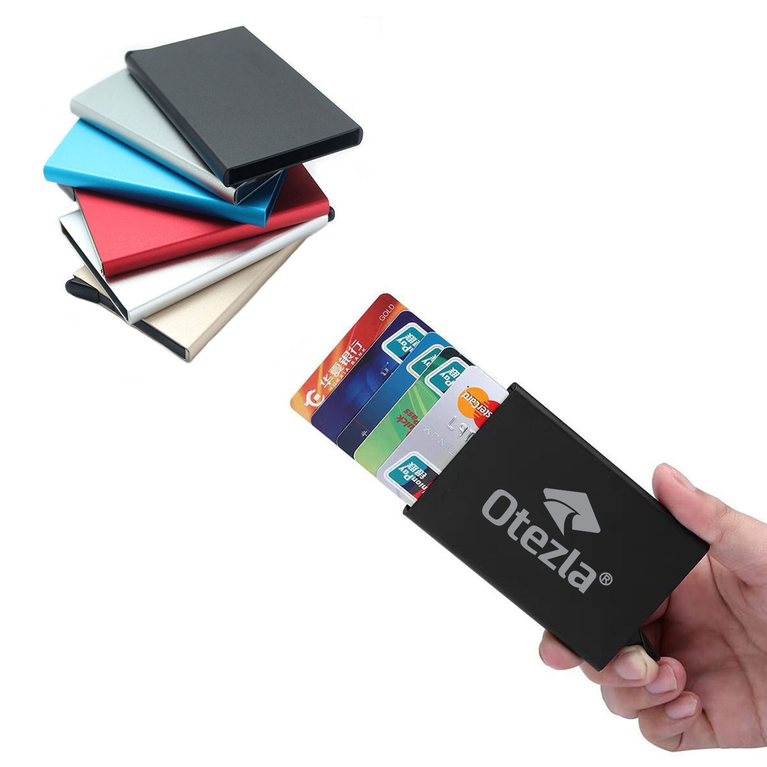 Auto Pop-up RFID Credit Card Case 2