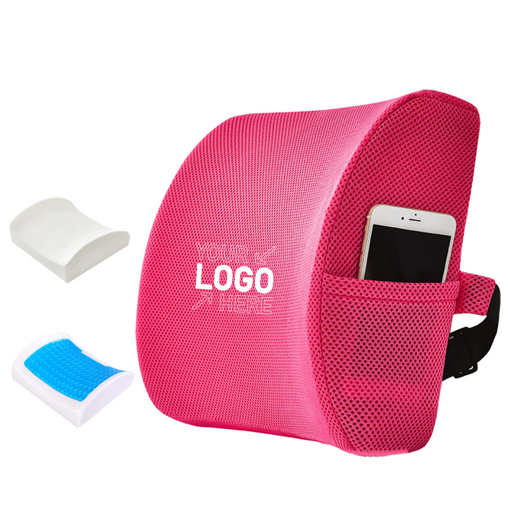 Memory Foam Back Support Cushion Lumbar Pillow 6