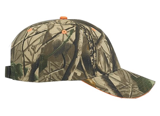 OTTO CAP® Camouflage 6 Panel Low Profile Baseball Cap 1