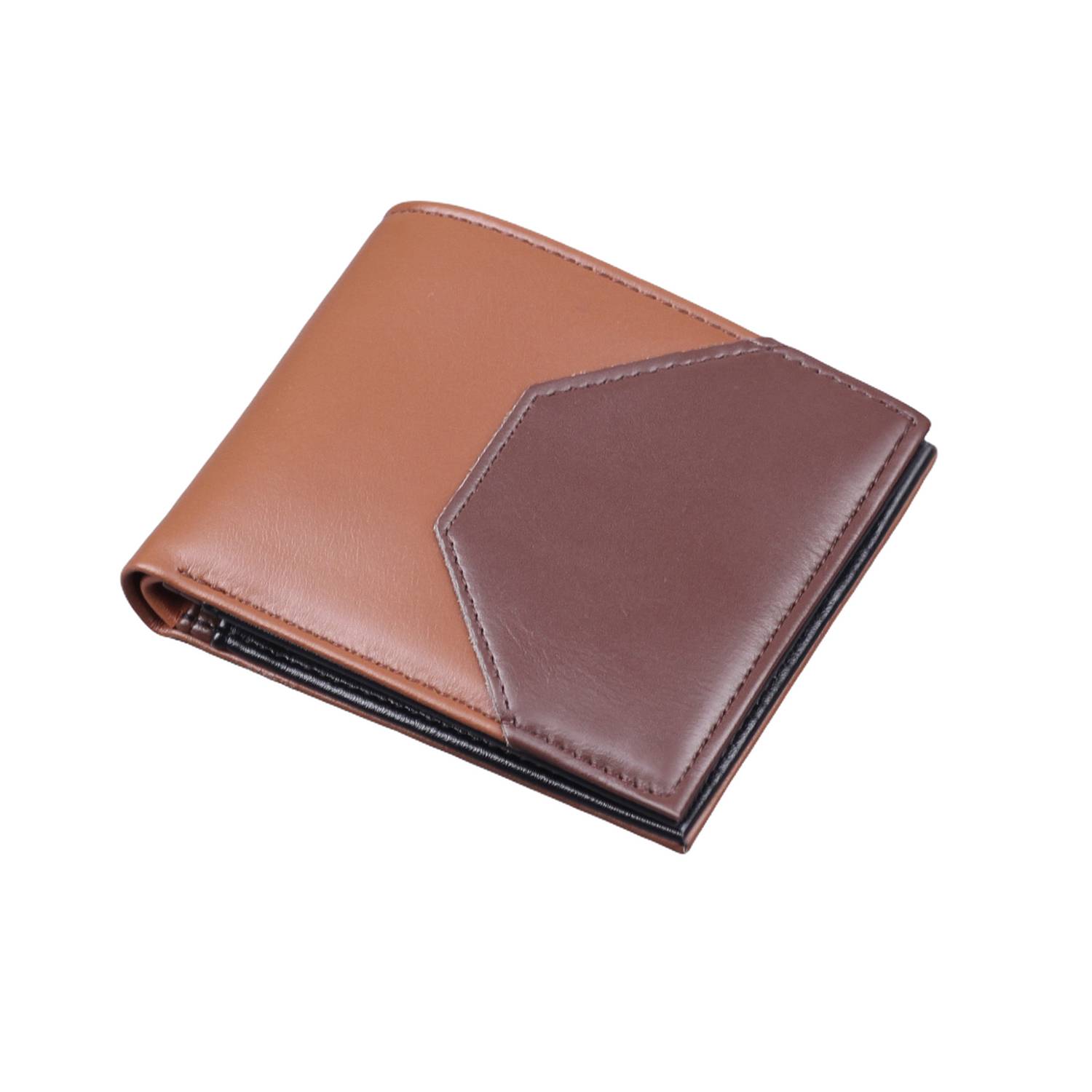 Men PU Leather Bifold Wallet Card Holder 8