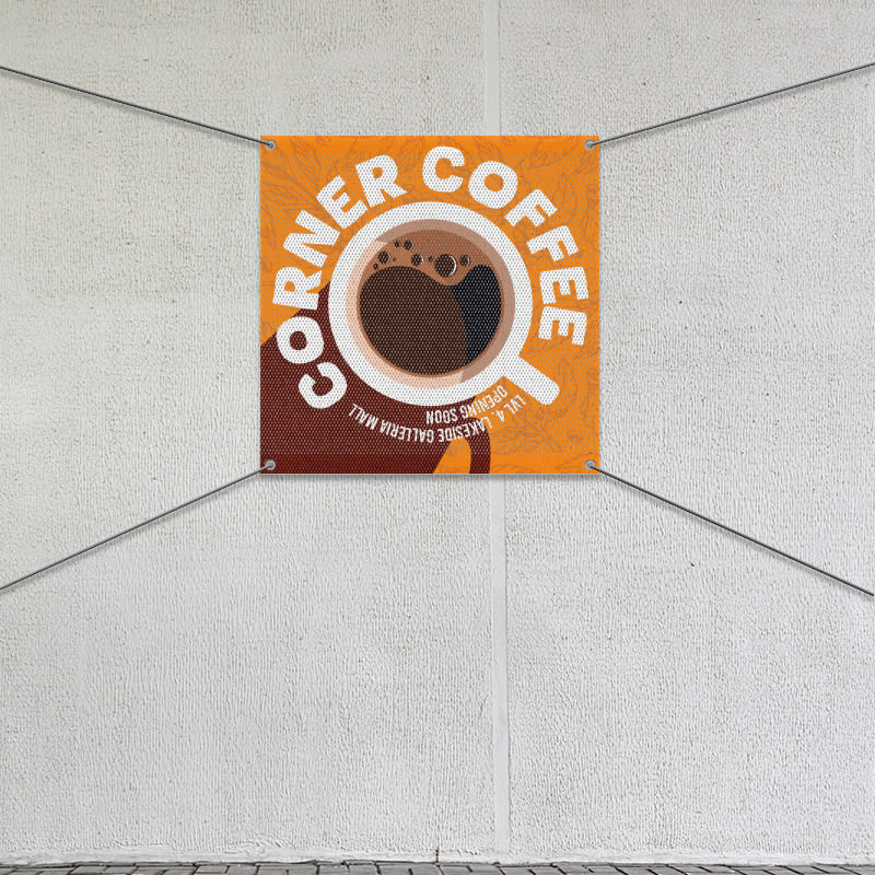 Custom 3' X 3' Mesh Banners 8