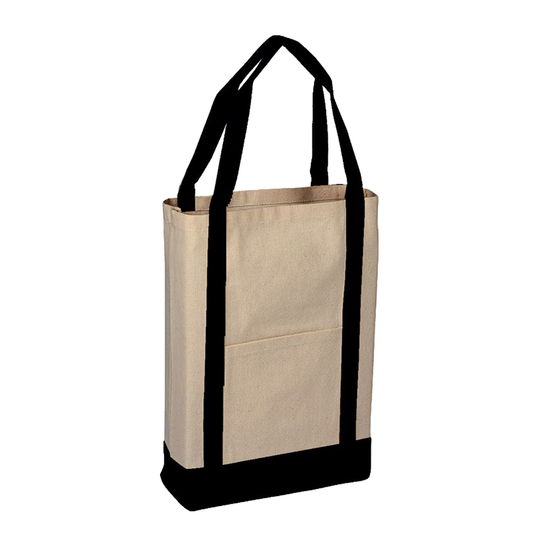 12 oz. Two Tone Canvas Deluxe Tote 9