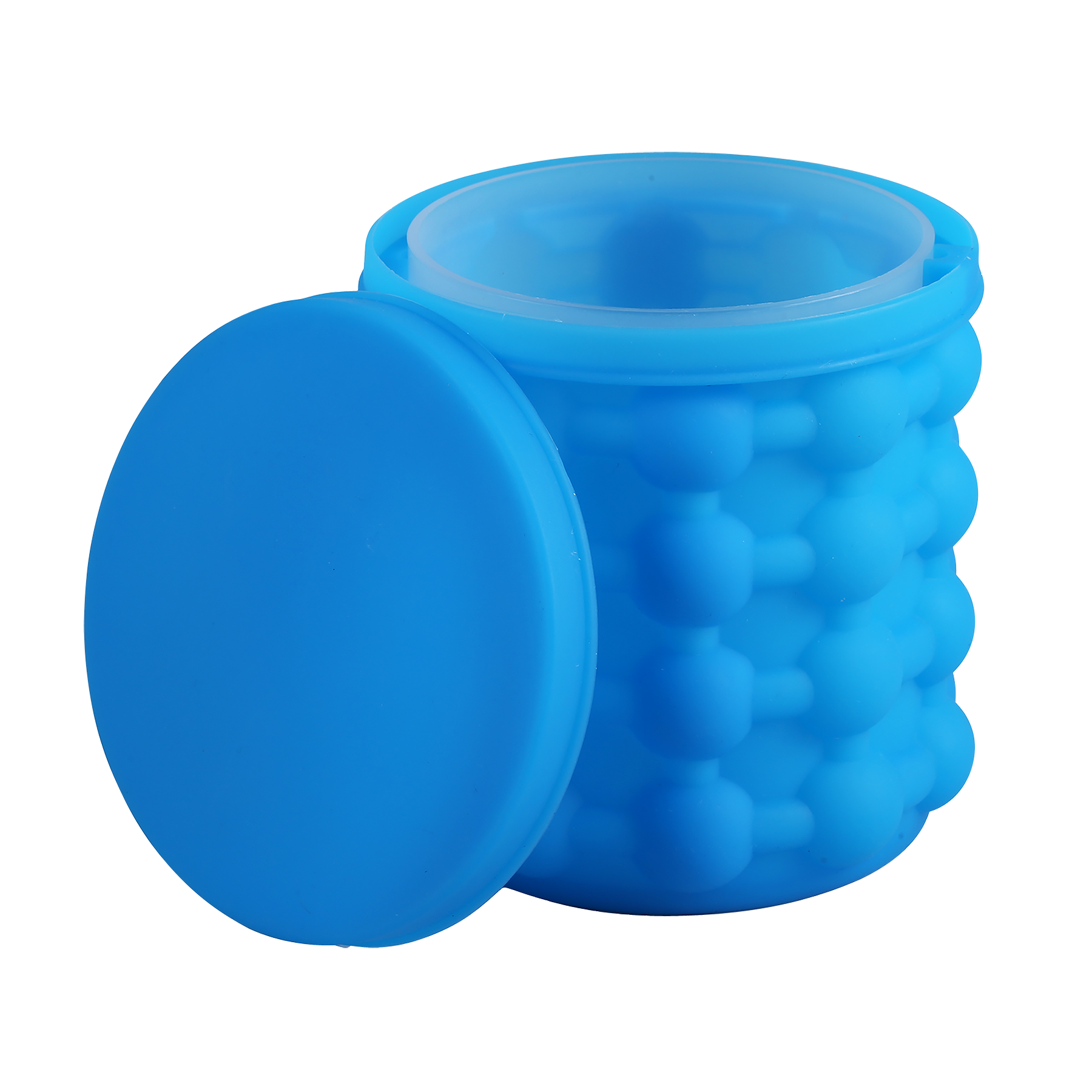 Silicone Ice Cube Maker and Bucket 7