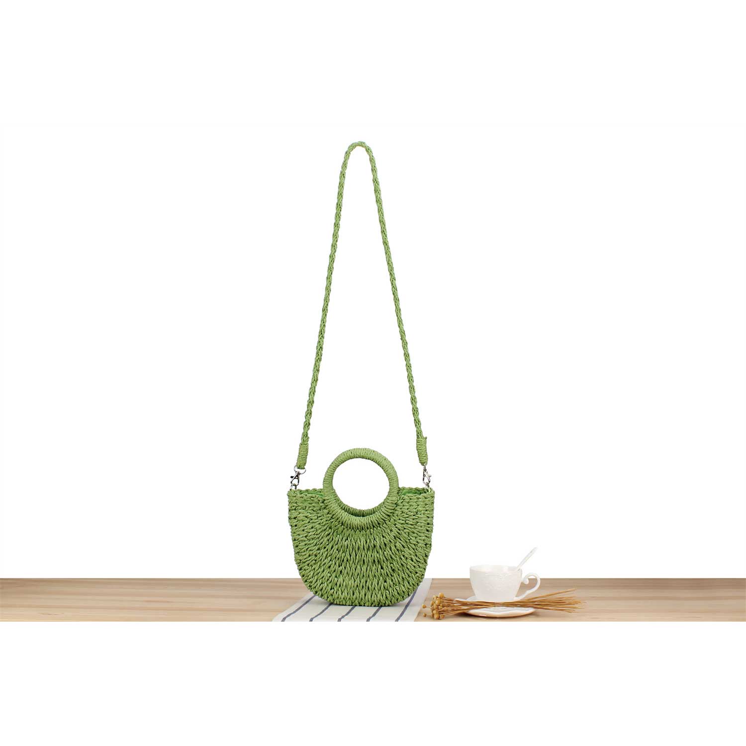 Seaside Woven Hobo – Boho Beach Sling Bag 9