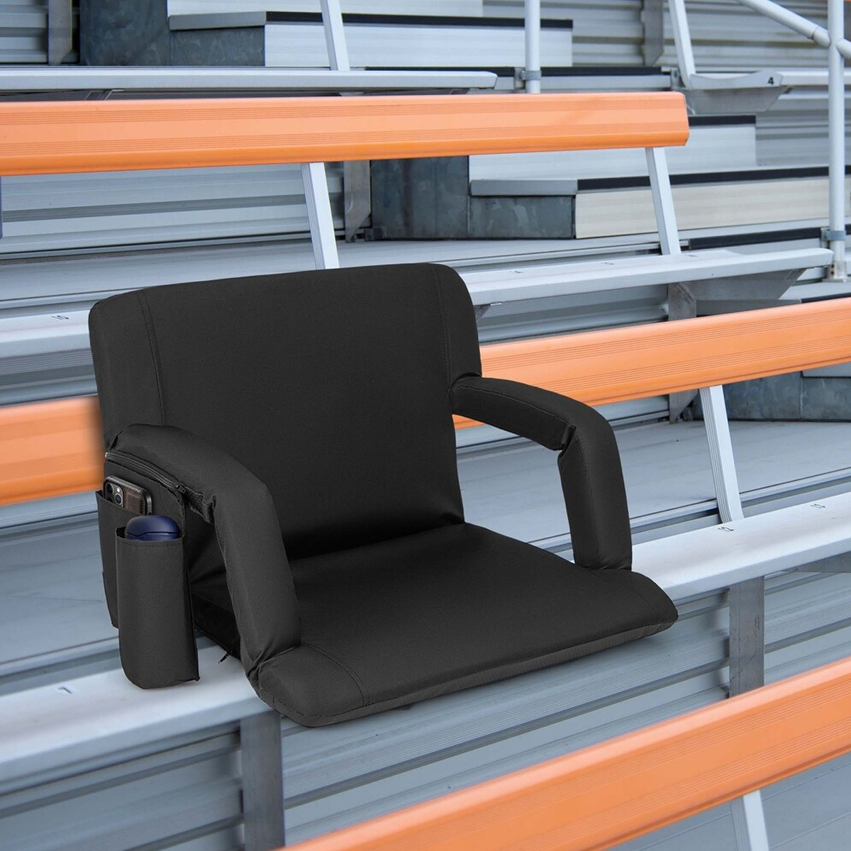 Heated Foldable Portable Outdoor Recliner Chair 2