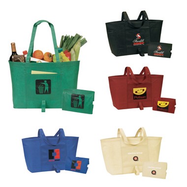 Special Desing Eco Green Fold-up shopping Tote 1