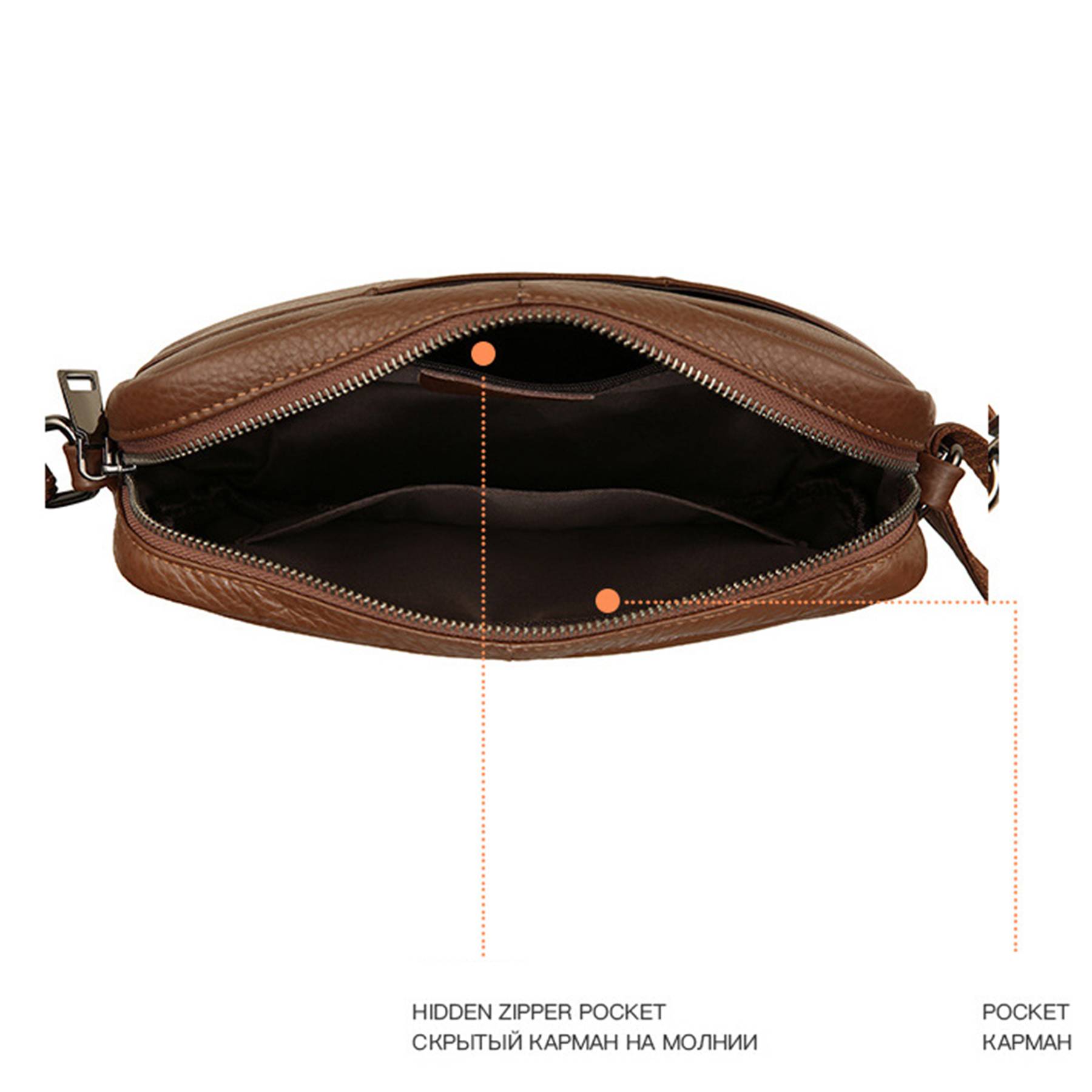 Genuine Leather Small Cross Body for women 4