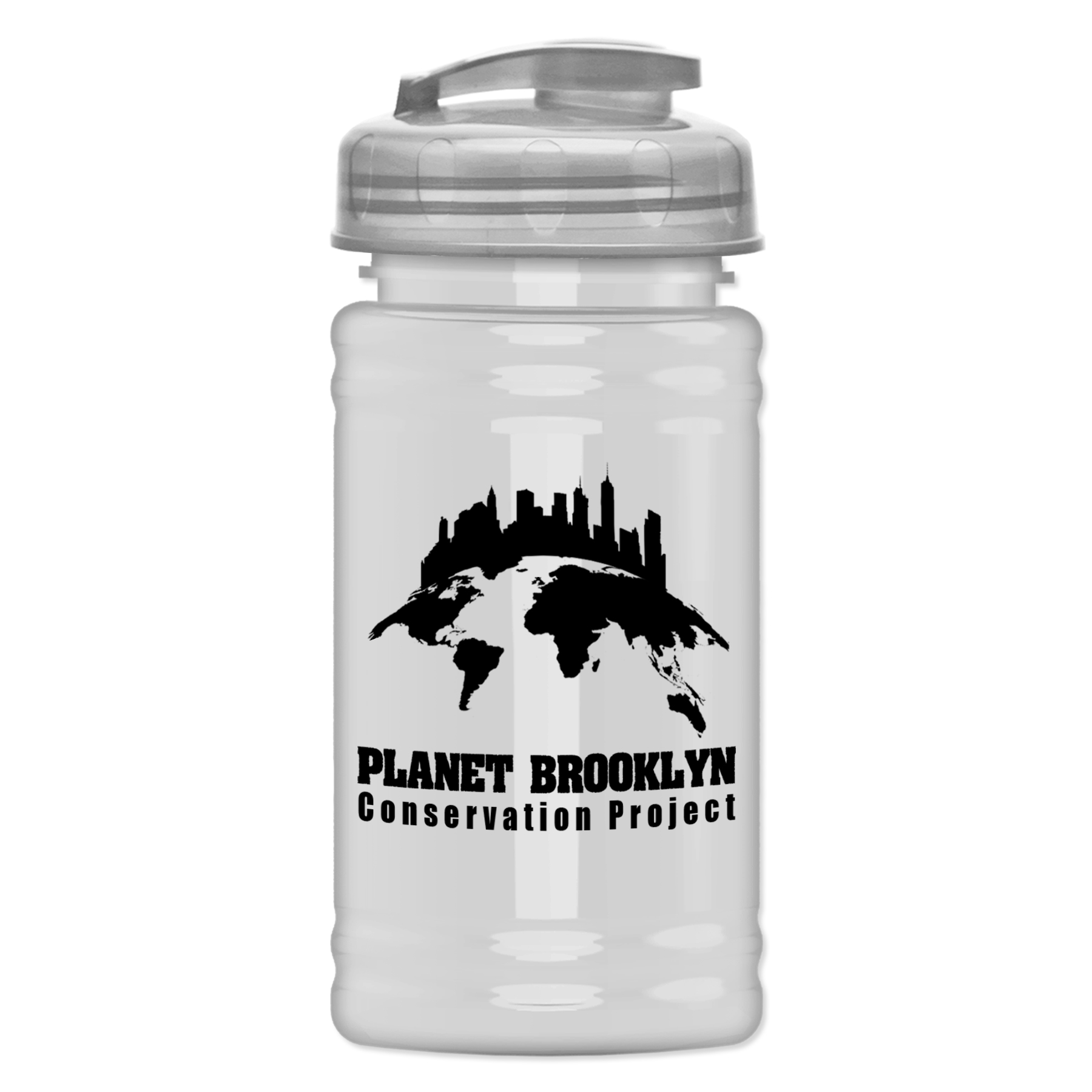 UpCycle - Mini 16 oz. rPet Sports Bottle with USA Flip 13