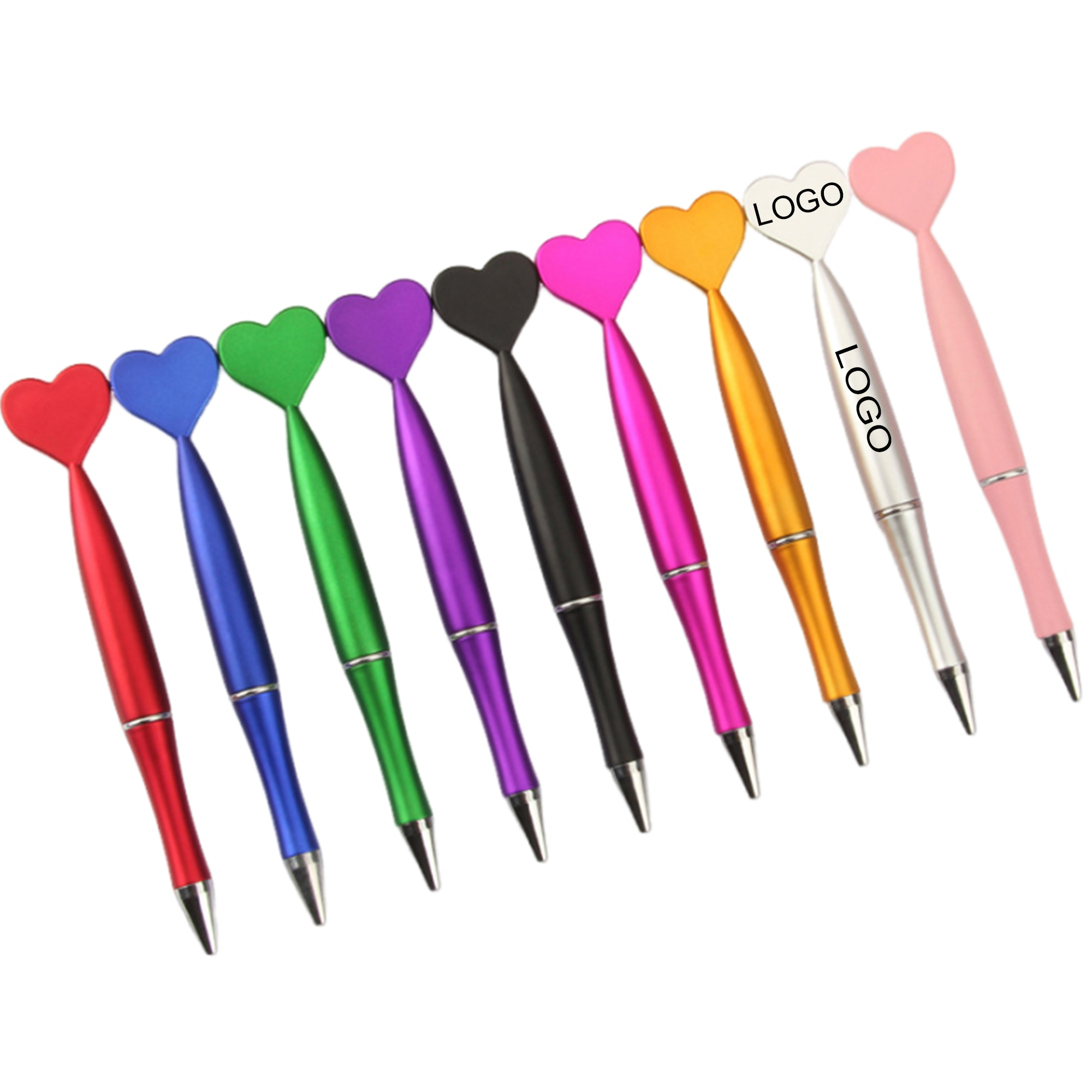 Custom Creative Heart-Shaped Gift Pen 1