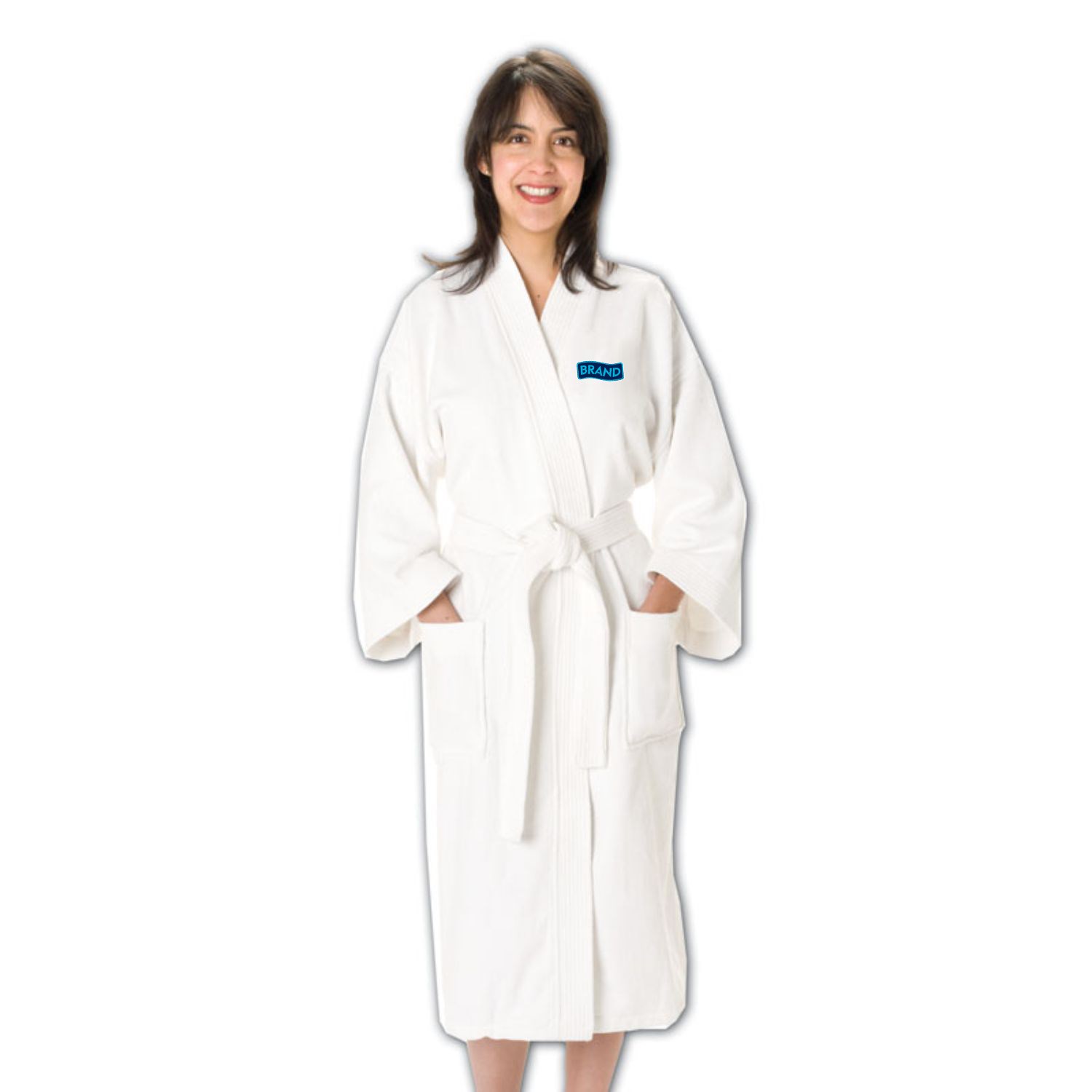 100% Cotton Velour Luxurious Bath Robes USA Decorated 1