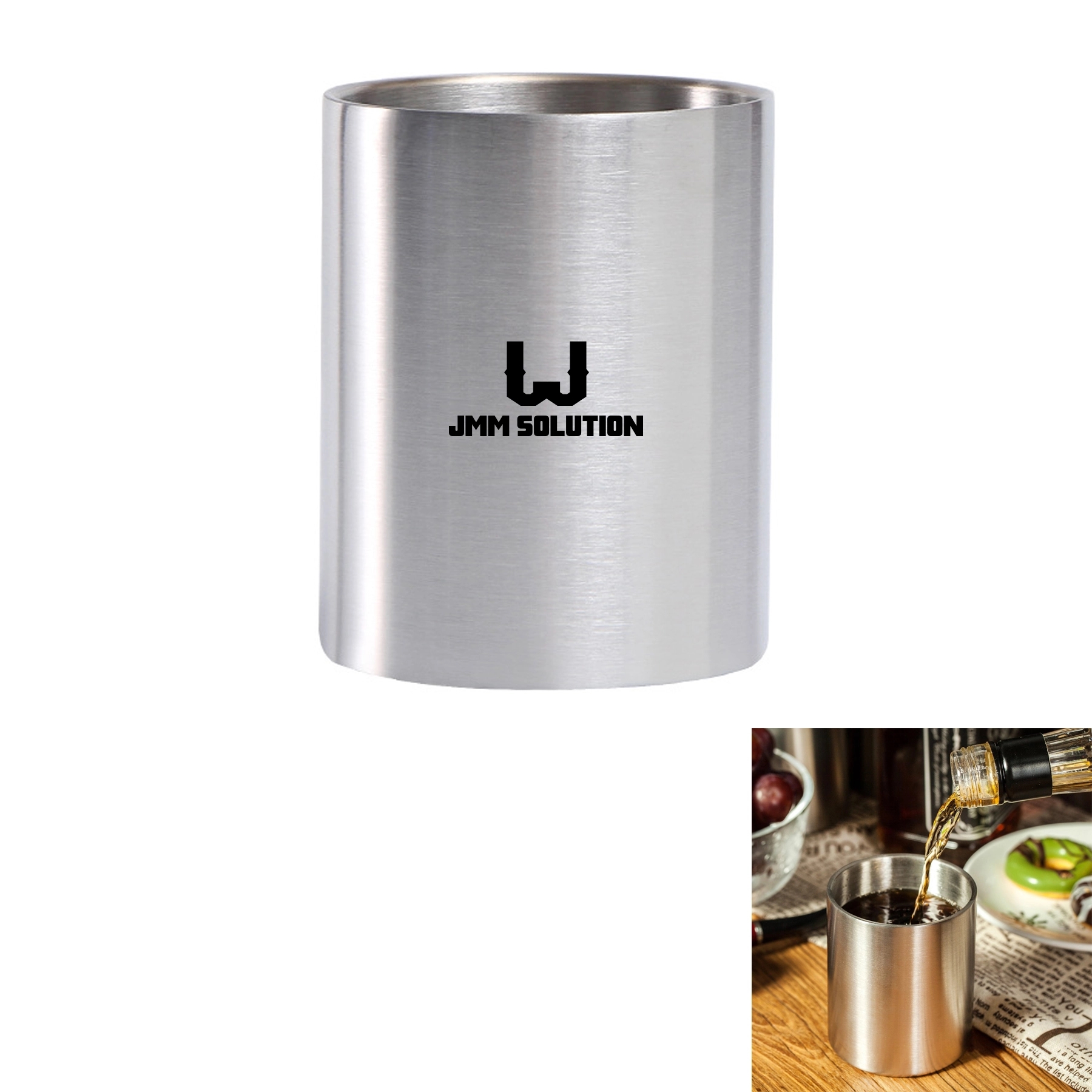 10 Oz Stainless Steel Insulated Cup 2
