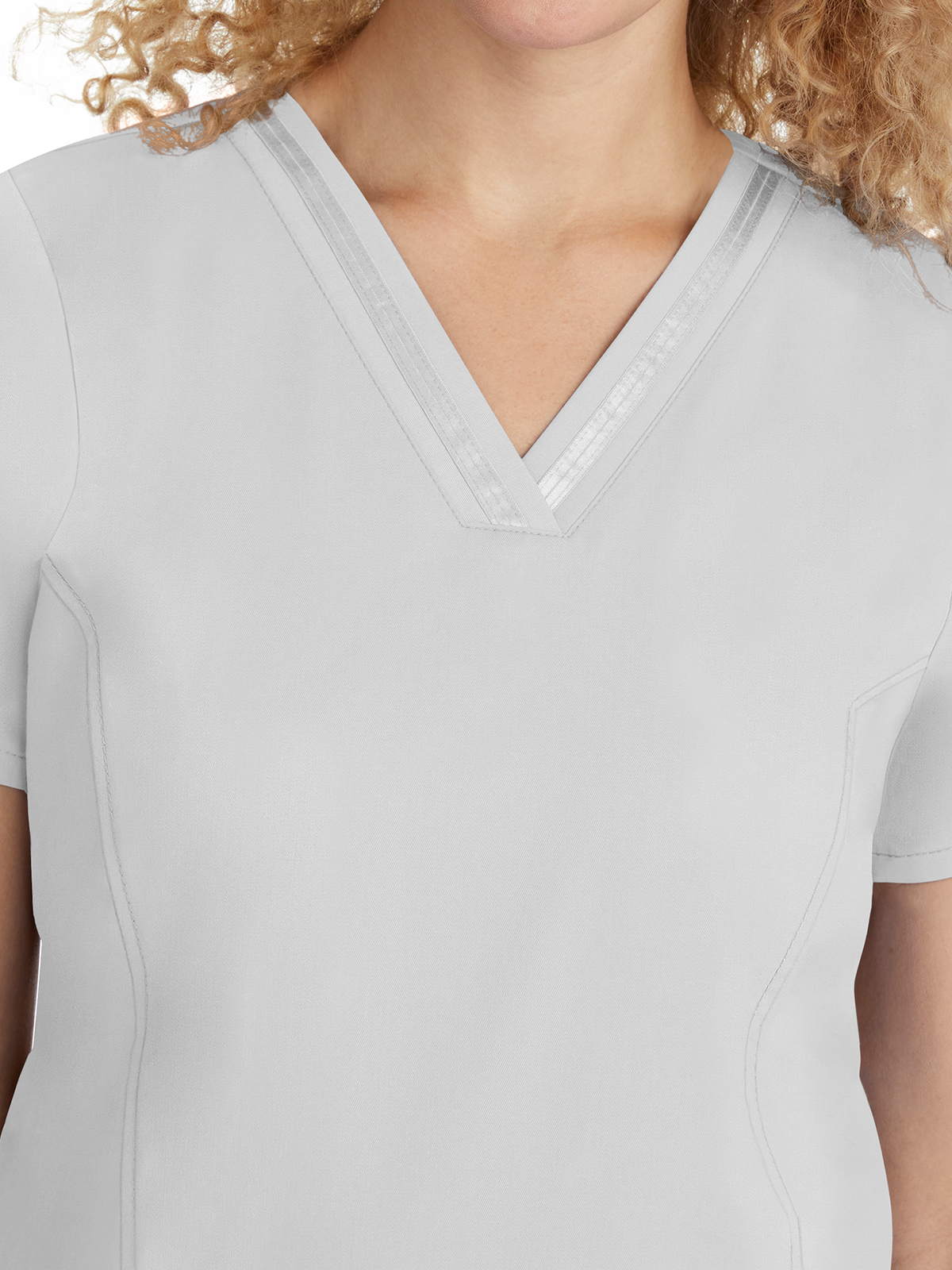 Healing Hands - HH Purple Label - Women's 3-Pocket Jasmin Ribbon Trim Top 10