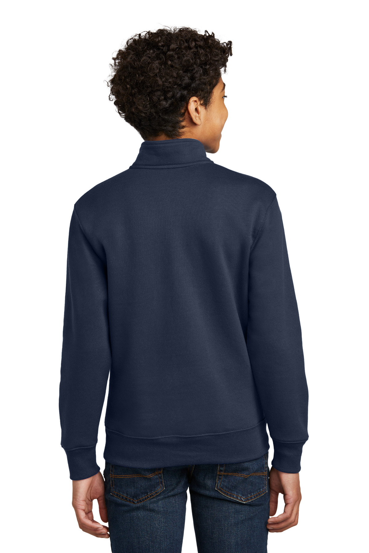 Port & Company® Youth Core Fleece 1/4-Zip Pullover Sweatshirt 3