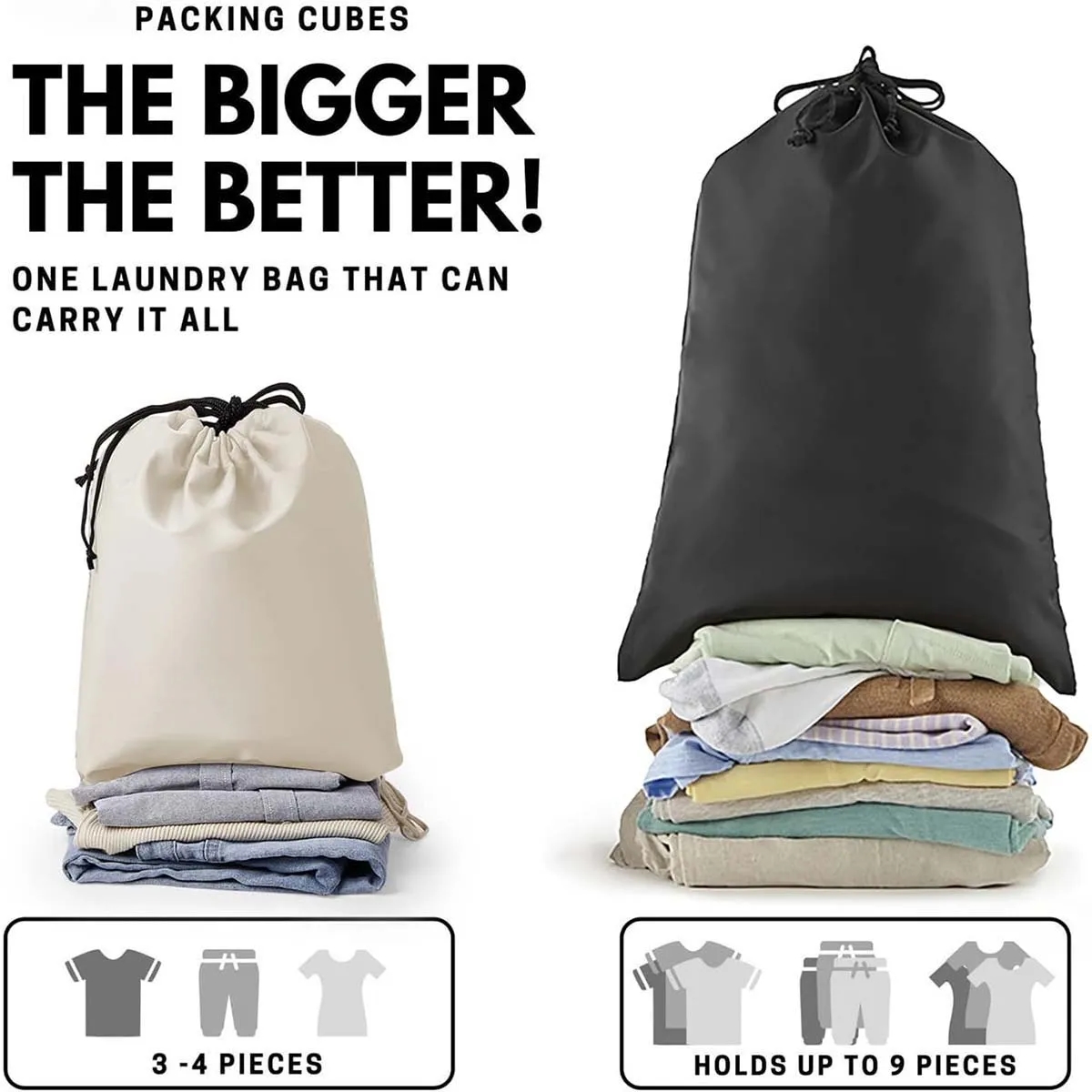 8 Set Multipurpose Water Resistant Travel Bag Organizer 1