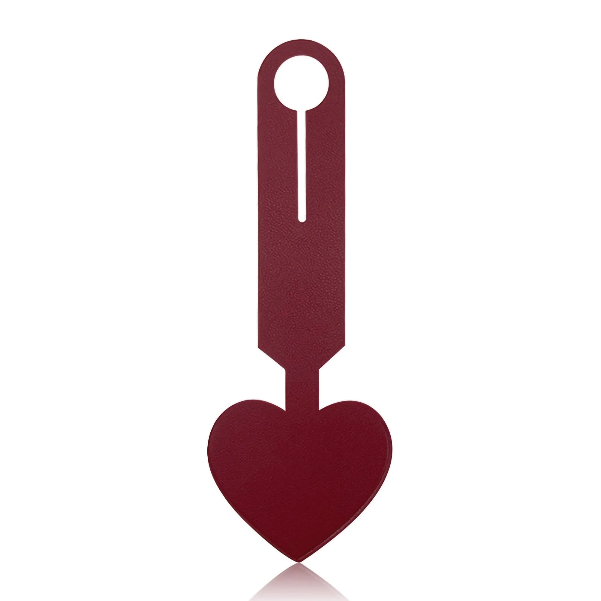 PU Leather Heart-Shaped Luggage Tag MOQ100 10