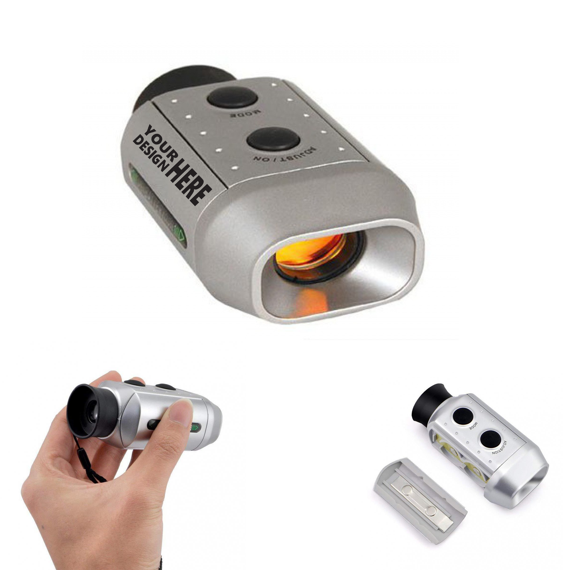 Monocular Golf Range Finder 7X Tester Portable Scope Kit 2