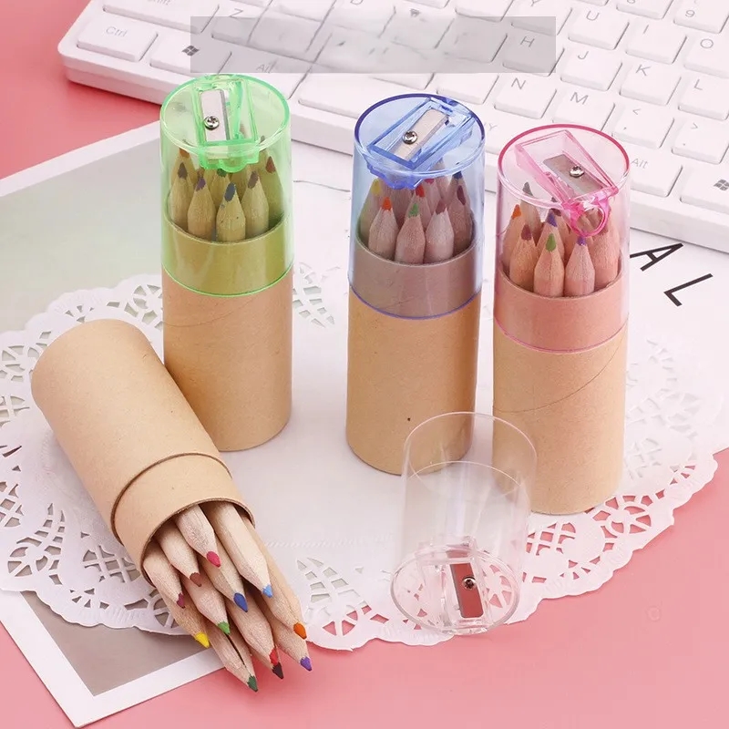 Kids 12 Colors Pencil Set Pack 8