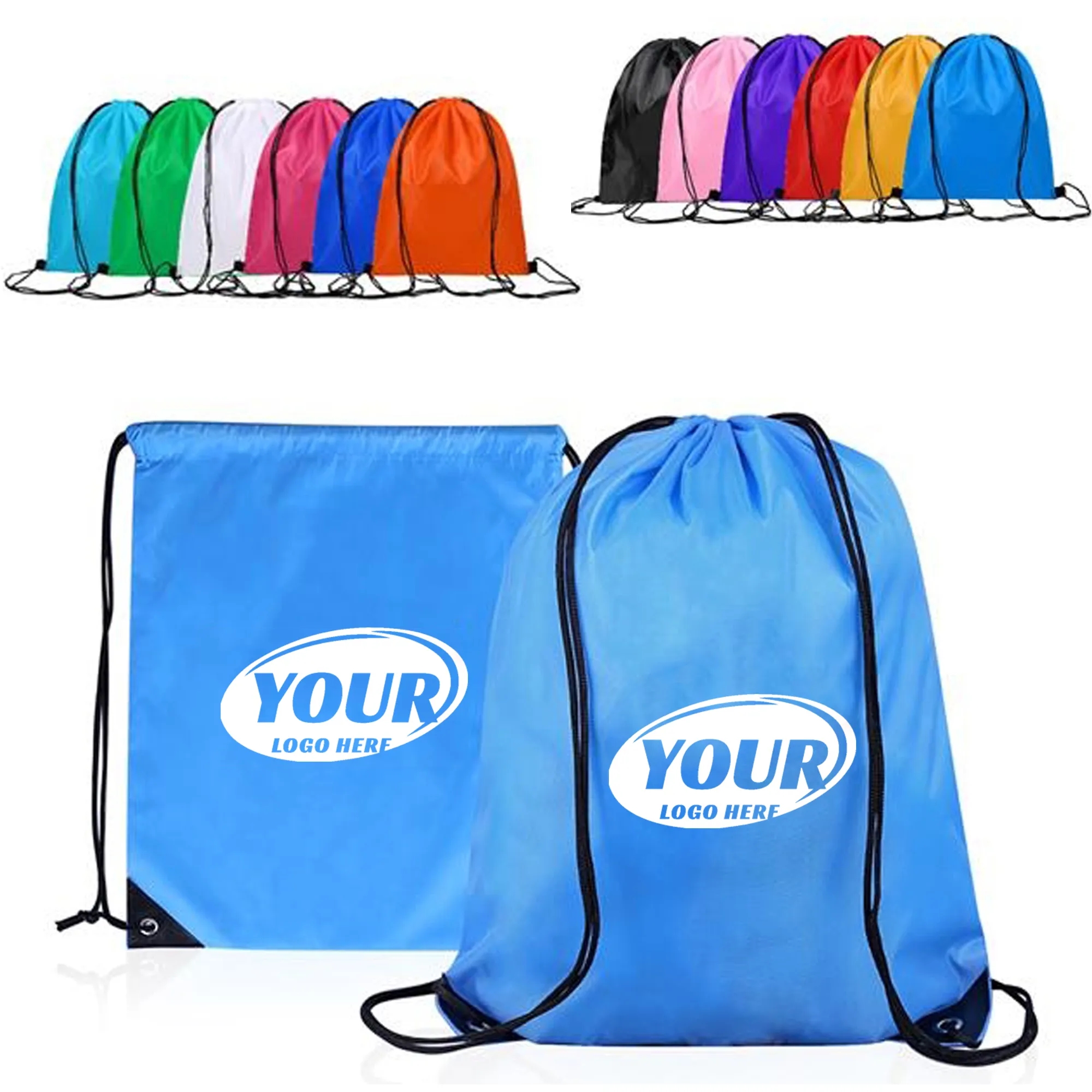 Polyester Drawstring Backpack 1