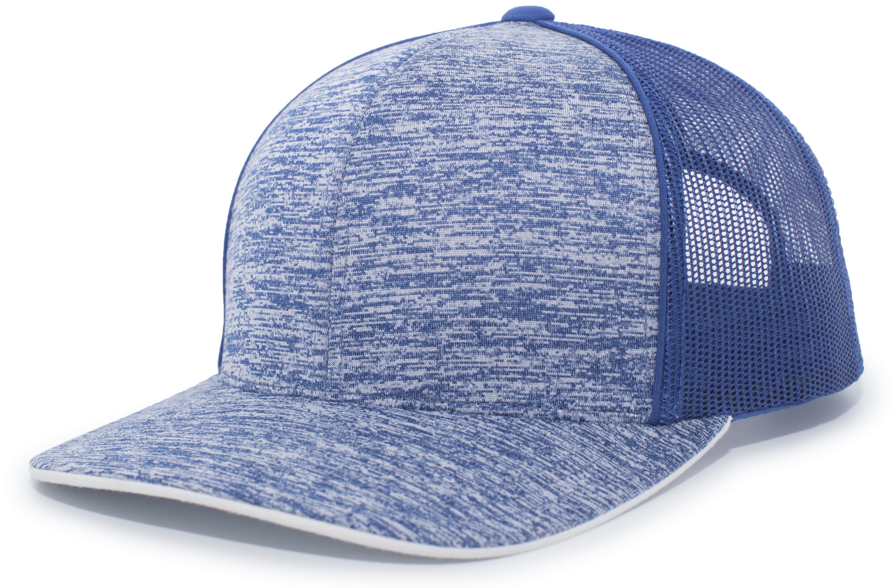 Aggressive Heather Trucker Snapback Cap 8