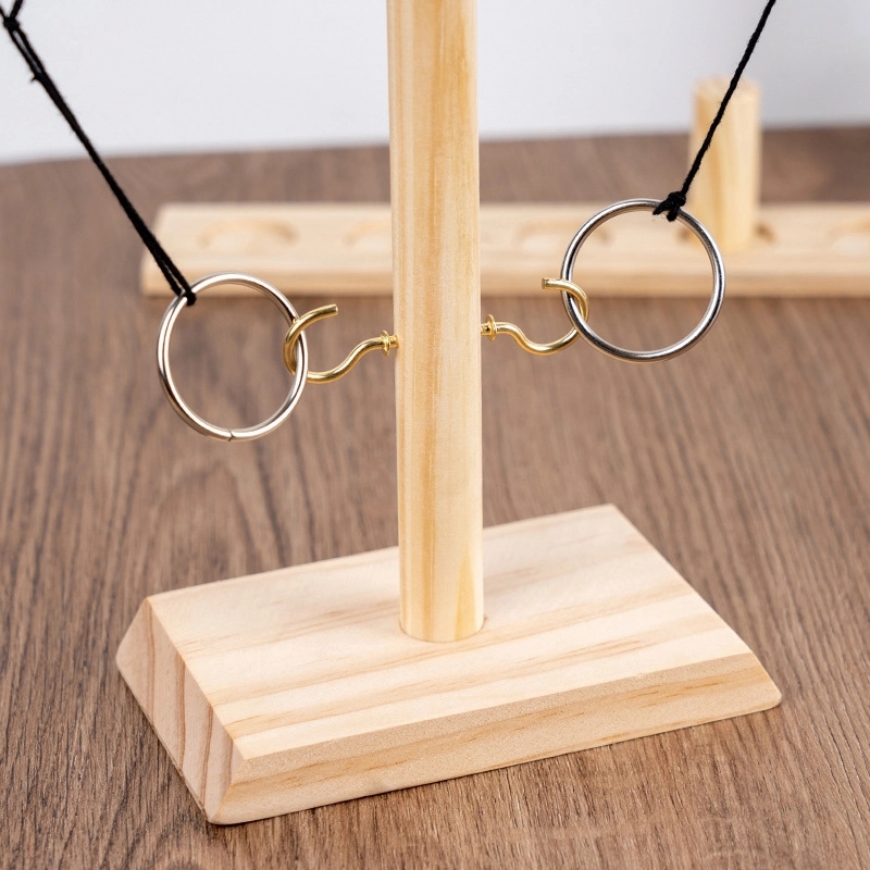 Wooden Ring toss Game 5