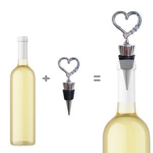 Stylish Heart Shaped Wine Cork Stopper 13